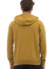 Sweatshirt With Hood And Drawstring. Zip Closure. Side Pockets. Fine Ribbed Cuffs And Bottom.