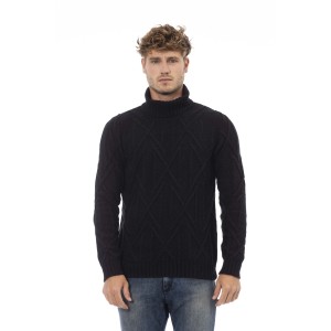 Turtleneck Sweater. Long Sleeves. Rib Collar. Cuffs And Bottom Hem.