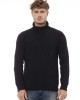 Turtleneck Sweater. Long Sleeves. Rib Collar. Cuffs And Bottom Hem.