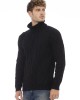 Turtleneck Sweater. Long Sleeves. Rib Collar. Cuffs And Bottom Hem.