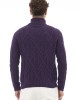 Turtleneck Sweater. Long Sleeves. Rib Collar. Cuffs And Bottom Hem.