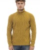 Turtleneck Sweater. Long Sleeves. Rib Collar. Cuffs And Bottom Hem.