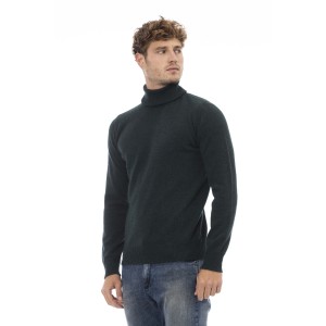 Turtleneck Sweater. Long Sleeves. Ribbed Collar. Cuffs And Bottom.