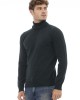 Turtleneck Sweater. Long Sleeves. Ribbed Collar. Cuffs And Bottom.