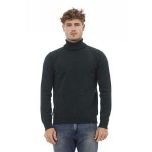 Turtleneck Sweater. Long Sleeves. Ribbed Collar. Cuffs And Bottom.