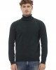 Turtleneck Sweater. Long Sleeves. Ribbed Collar. Cuffs And Bottom.