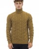 Turtleneck Sweater. Long Sleeves. Ribbed Collar. Cuffs And Bottom.