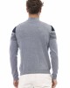 Mock Neck Sweater. Long Sleeves. Fine Rib Collar. Cuffs And Bottom Hem. Regular Fit.