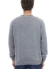 Crewneck Sweater. Long Sleeves. Ribbed Collar. Cuffs And Bottom.