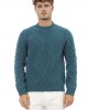 Crewneck Sweater. Long Sleeves. Ribbed Collar. Cuffs And Bottom.