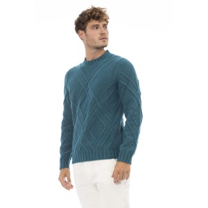 Crewneck Sweater. Long Sleeves. Ribbed Collar. Cuffs And Bottom.