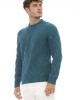 Crewneck Sweater. Long Sleeves. Ribbed Collar. Cuffs And Bottom.