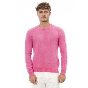 Crewneck Sweater. Long Sleeves. Ribbed Collar. Cuffs And Bottom.