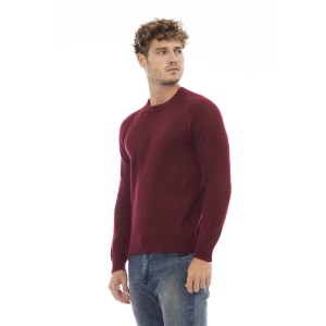 Crewneck Sweater. Long Sleeves. Ribbed Collar. Cuffs And Bottom.