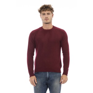 Crewneck Sweater. Long Sleeves. Ribbed Collar. Cuffs And Bottom.