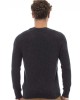 Crewneck Sweater. Long Sleeves. Ribbed Collar. Cuffs And Bottom.