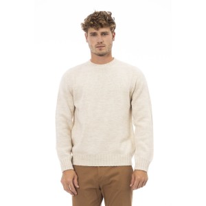 Crewneck Sweater. Long Sleeves. Ribbed Collar. Cuffs And Bottom. Regular Fit.