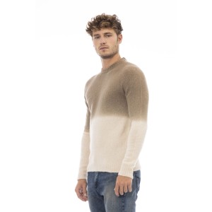 Crewneck Sweater. Long Sleeves. Ribbed Collar. Cuffs And Bottom.