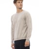 Crewneck Sweater. Long Sleeves. Fine Rib Collar. Cuffs And Bottom Hem. Regular Fit.