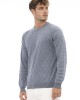 Crewneck Sweater. Long Sleeves. Fine Rib Collar. Cuffs And Bottom Hem. Regular Fit.