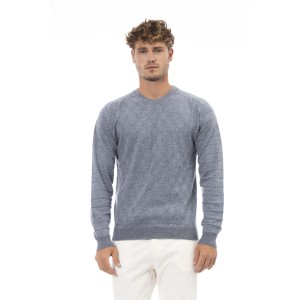 Crewneck Sweater. Long Sleeves. Fine Rib Collar. Cuffs And Bottom Hem. Regular Fit.