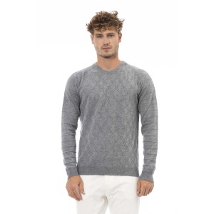 Crewneck Sweater. Long Sleeves. Fine Rib Collar. Cuffs And Bottom Hem. Regular Fit.