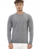 Crewneck Sweater. Long Sleeves. Fine Rib Collar. Cuffs And Bottom Hem. Regular Fit.