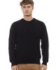 Crewneck Sweater. Long Sleeves. Fine Rib Collar. Cuffs And Bottom Hem. Regular Fit.