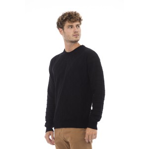 Crewneck Sweater. Long Sleeves. Fine Rib Collar. Cuffs And Bottom Hem. Regular Fit.