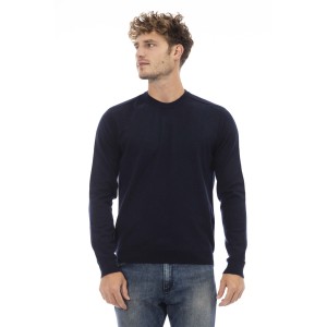 Crewneck Sweater. Long Sleeves. Fine Rib Collar. Cuffs And Bottom Hem. Regular Fit.