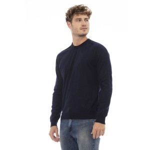 Crewneck Sweater. Long Sleeves. Fine Rib Collar. Cuffs And Bottom Hem. Regular Fit.