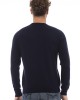 Crewneck Sweater. Long Sleeves. Fine Rib Collar. Cuffs And Bottom Hem. Regular Fit.