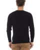 Crewneck Sweater. Long Sleeves. Fine Rib Collar. Cuffs And Bottom Hem. Front Pocket.