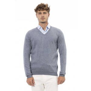 V-neck Sweater Long Sleeves. Fine Rib Collar. Cuffs And Bottom Hem. Regular Fit.