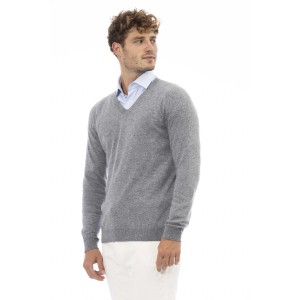 V-neck Sweater Long Sleeves. Fine Rib Collar. Cuffs And Bottom Hem. Regular Fit.