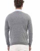 V-neck Sweater Long Sleeves. Fine Rib Collar. Cuffs And Bottom Hem. Regular Fit.