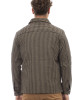 Houndstooth Shirt. Button Closure. Front And Side Pockets.