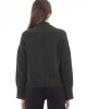 Cardigan. Button Closure. Front Pockets. Fine Ribbed Collar Cuffs And Bottom.