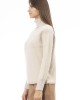 Turtleneck Sweater. Long Sleeve. Fine Ribbed Cuffs And Bottom.