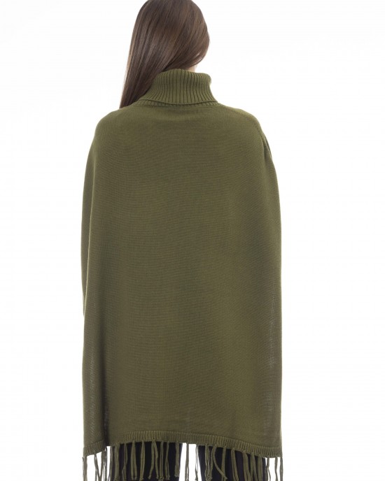 Turtleneck Poncho.