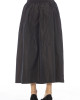 Taffeta Skirt. High Waist With Elastic Band.