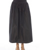 Taffeta Skirt. High Waist With Elastic Band.