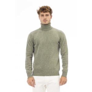 Turtleneck Sweater. Long Sleeves. Ribbed Collar. Cuffs And Bottom.