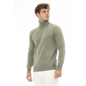 Turtleneck Sweater. Long Sleeves. Ribbed Collar. Cuffs And Bottom.