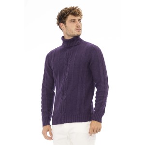 Turtleneck Sweater. Long Sleeves. Ribbed Collar. Cuffs And Bottom. Regular Fit.