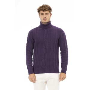 Turtleneck Sweater. Long Sleeves. Ribbed Collar. Cuffs And Bottom. Regular Fit.