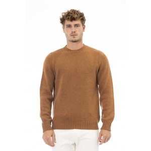 Crewneck Sweater. Long Sleeves. Ribbed Collar. Cuffs And Bottom. Regular Fit.