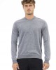 Crewneck Sweater. Long Sleeves. Fine Rib Collar. Cuffs And Bottom Hem. Regular Fit.