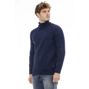 Turtleneck Sweater. Long Sleeves. Ribbed Cuffs And Bottom.