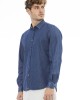 Men's Slim Shirt. Italian Collar. Front Closure With Buttons. Button Closure On Cuffs.